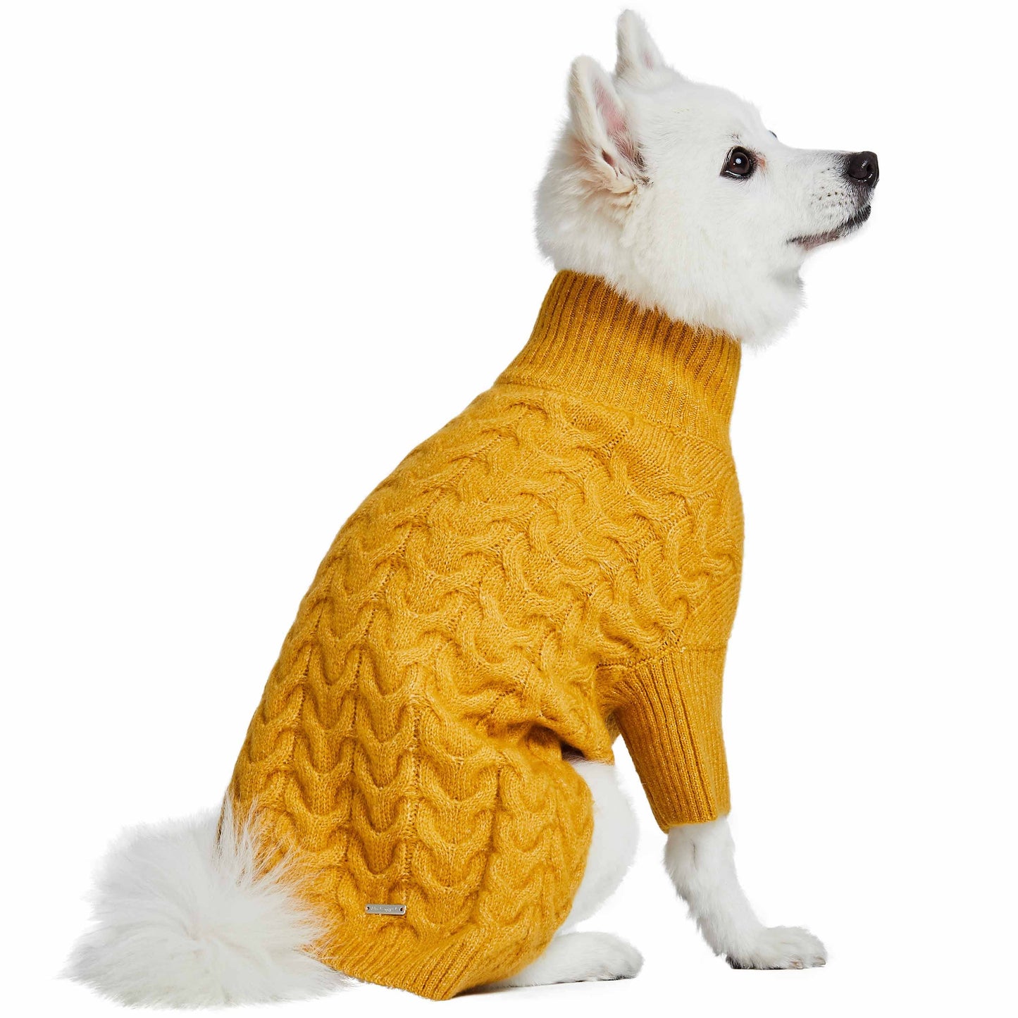 Mustard Yellow Turtleneck Sweater
