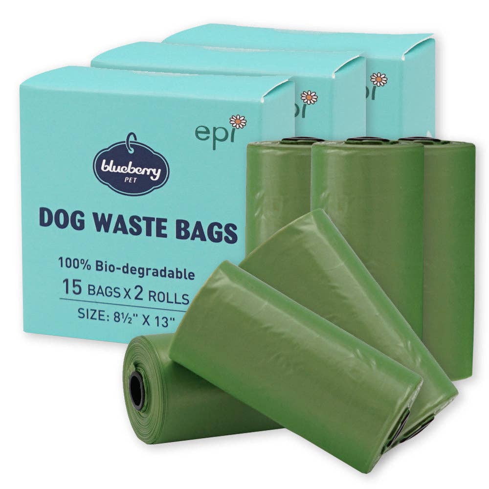 Dog Waste Bags, 100% Bio-degradable