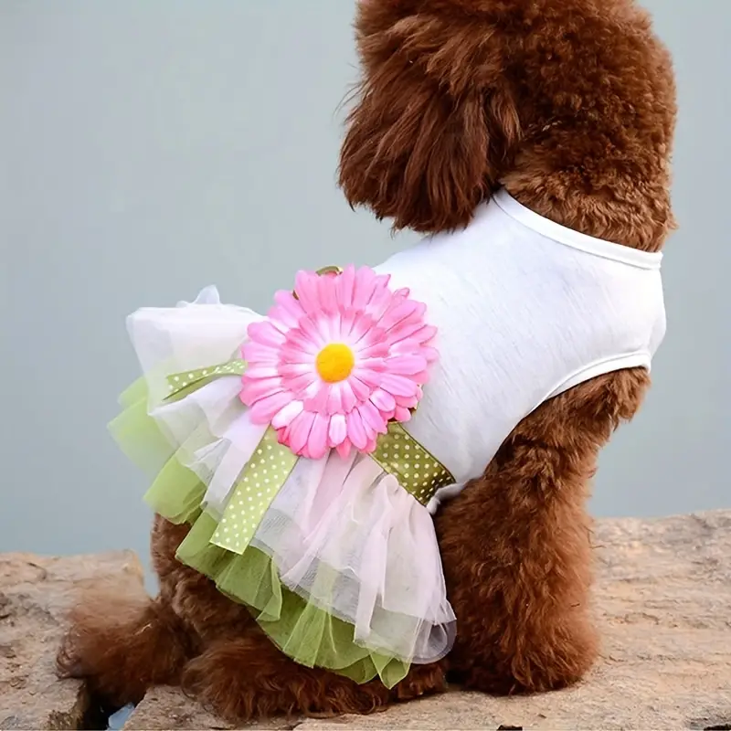Pink Flower Dress