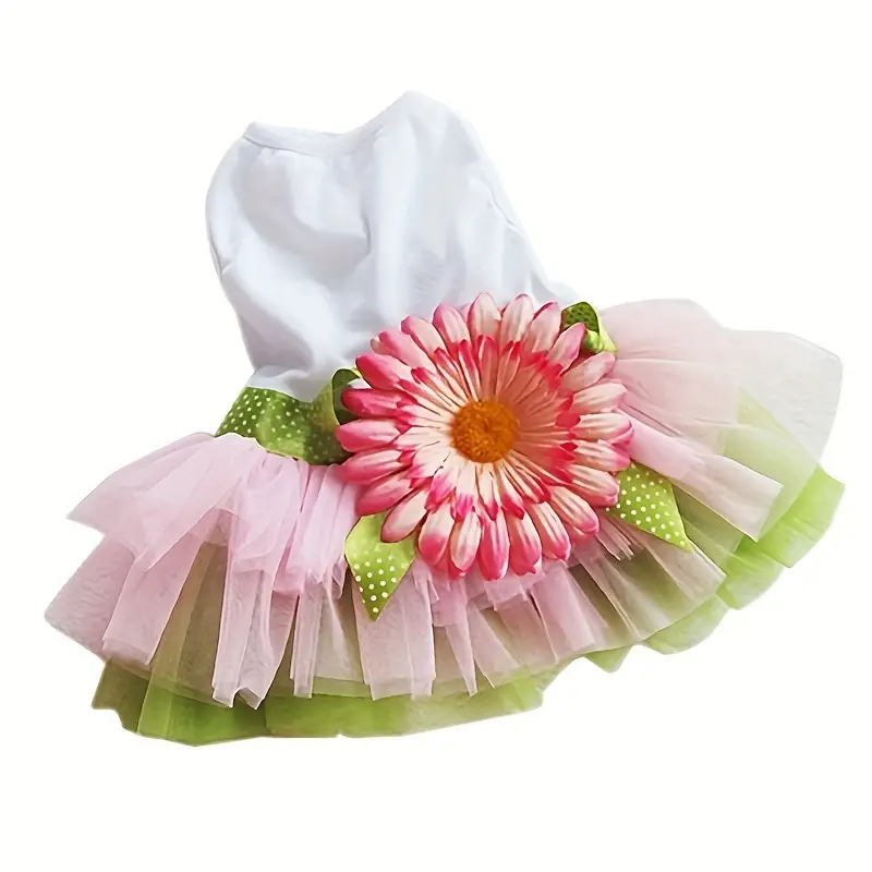 Pink Flower Dress
