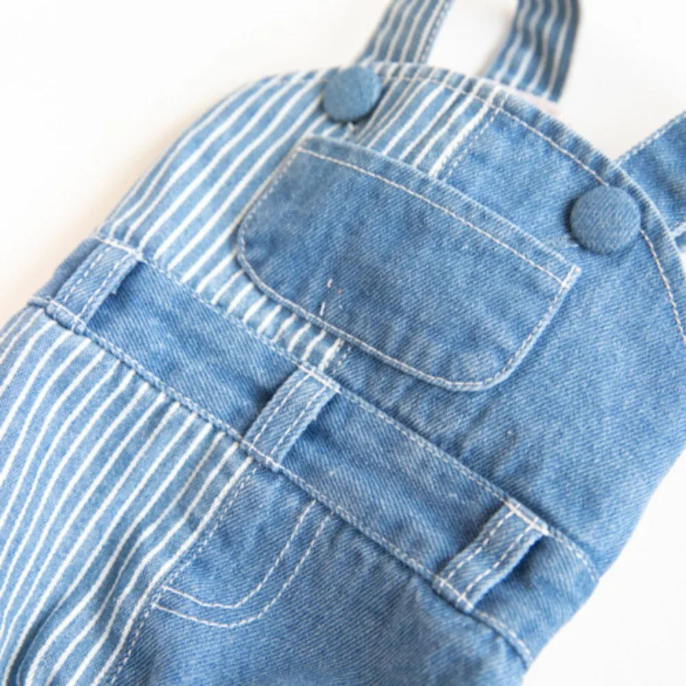 Striped Patchwork Jumpsuit