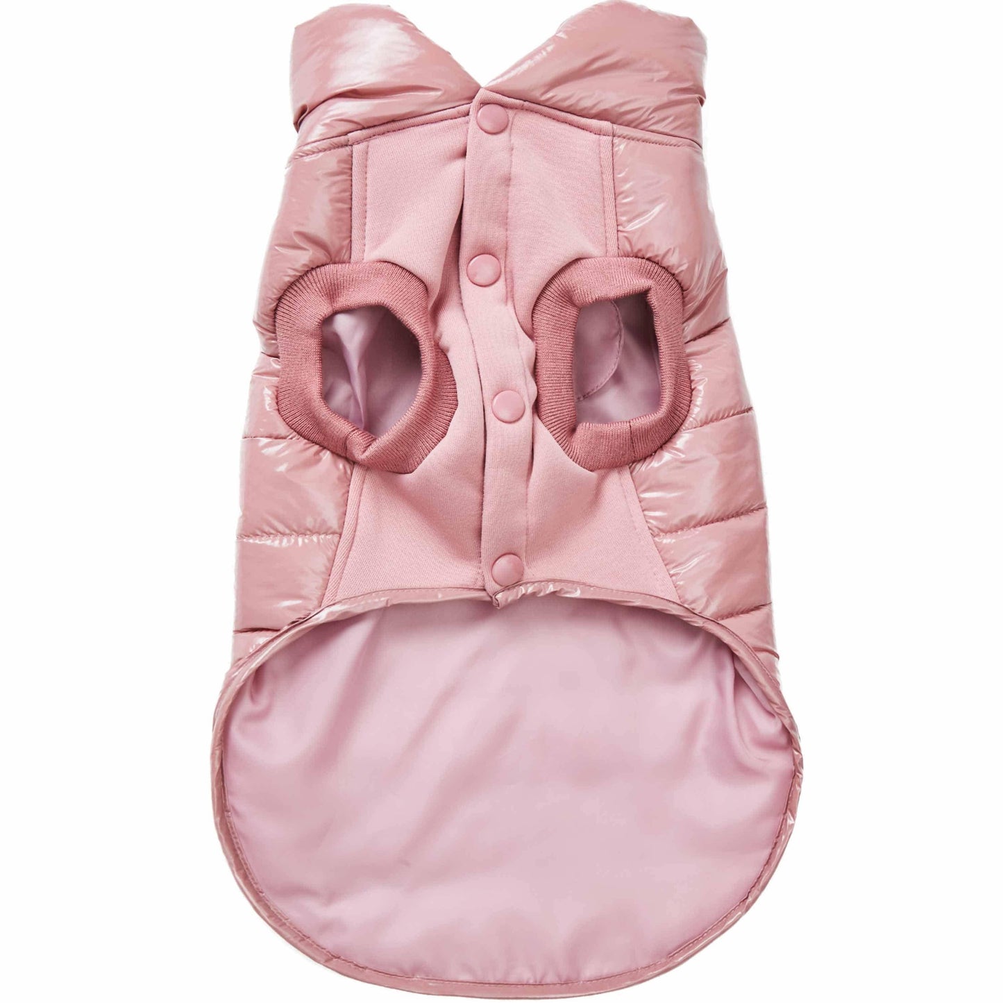 Quilted Glossy Puffer Jacket