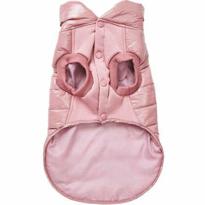Quilted Glossy Puffer Jacket