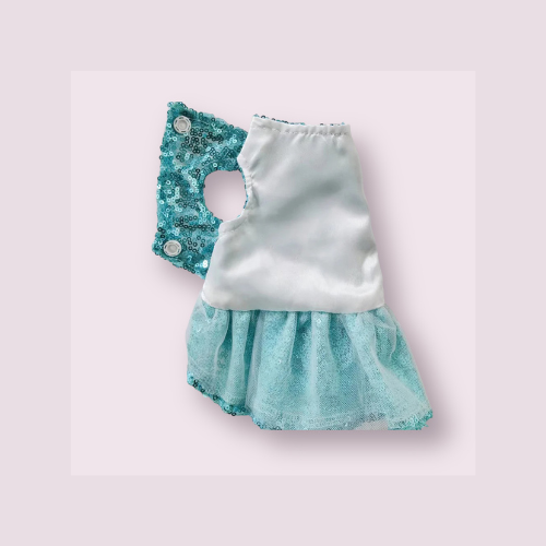 Introducing the Sniffany & CO, Sequin Glam Sniffany dress , inside of dress